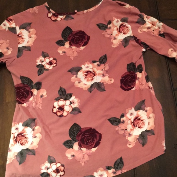 Flower Print Shirt - Picture 3 of 4